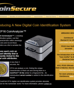 CoinSecure CP16 Coin Analyzer - Advanced Coin Identification System.