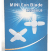 147,800 Mini LED Fan Blades, Model HC2103099, in a 40-foot shipping container, 100 units per carton, ready for bulk distribution